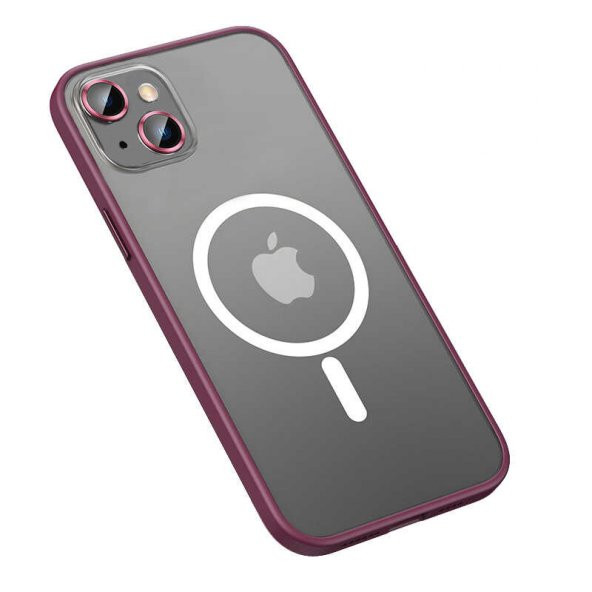 Apple iPhone 13 Kılıf Mokka Wireless Kapak - 2