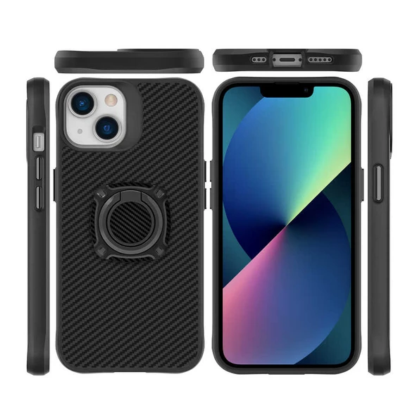 Zore Apple ile uyumlu iPhone 13 Kılıf Timo Kapak - Resim 8