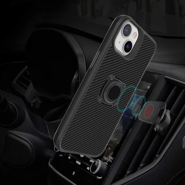 Zore Apple ile uyumlu iPhone 13 Kılıf Timo Kapak - Resim 6