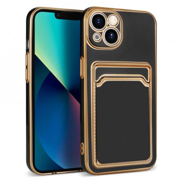 Apple iPhone 13 Kılıf Bark Kartlıklı Kapak - 2
