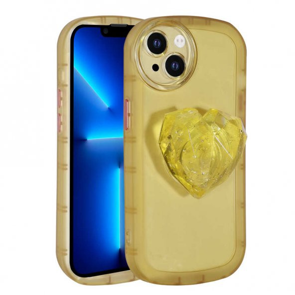 Apple iPhone 13 Kılıf Kamera Korumalı Pop Soketli Renkli Ofro Kapak - 2