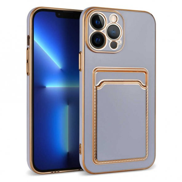 Apple iPhone 12 Pro Kılıf Bark Kartlıklı Kapak - 2