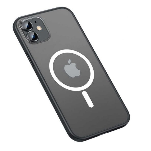 Apple iPhone 12 Kılıf Mokka Wireless Kapak - 2