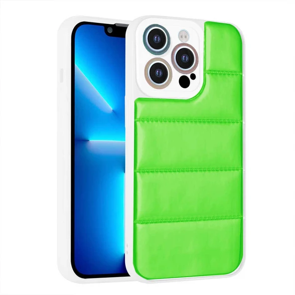 Zore Apple ile uyumlu iPhone 12 Pro Kılıf Kamera Korumalı Airbagli Renkli Seksek Kapak - Resim 3