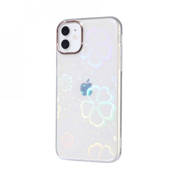 Apple iPhone 11 Kılıf Sidney Desenli Sert Kapak - 2