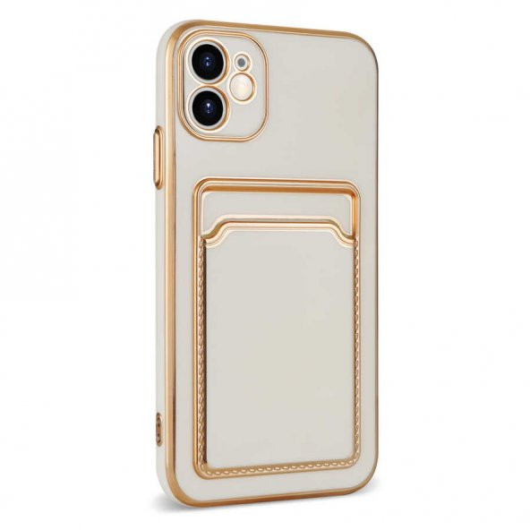 Apple iPhone 11 Kılıf Bark Kartlıklı Kapak - 2