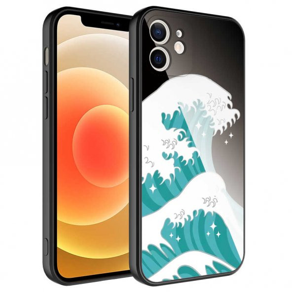 Apple iPhone 11 Kılıf Kamera Korumalı Desenli Sert Silikon Epoksi Kapak - 2