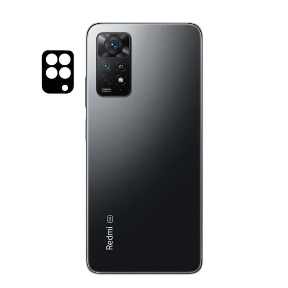 Zore Xiaomi ile uyumlu Redmi Note 11 Pro 5G 3D Kamera Camı - 1