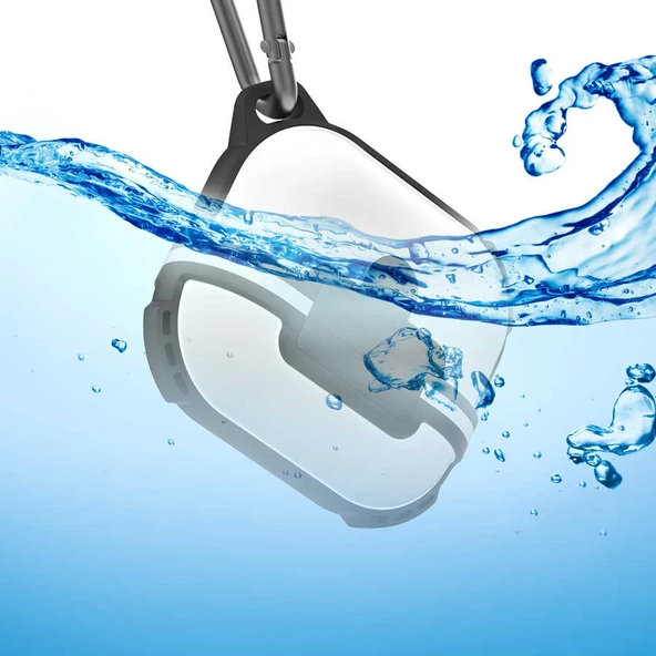 Zore Apple ile uyumlu Airpods ile uyumlu 3. Nesil Airbag 16 Silikon 1-1 Su Geçirmez Kılıf - 3