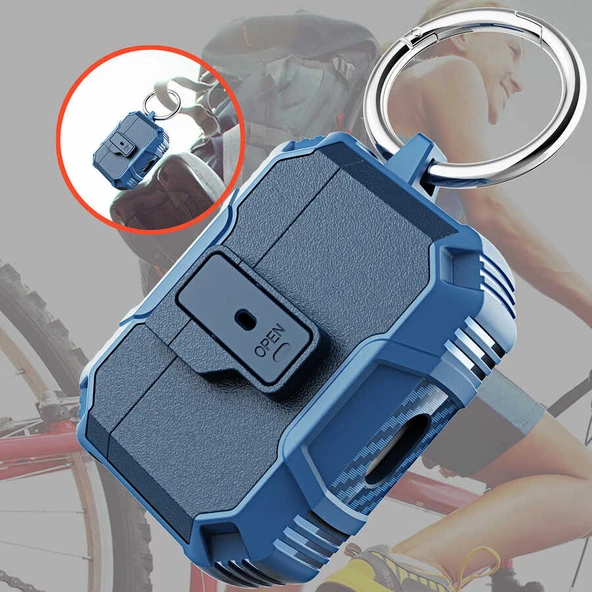 Zore Apple ile uyumlu Airpods ile uyumlu Pro Kılıf Airbag 27 Silikon - 9