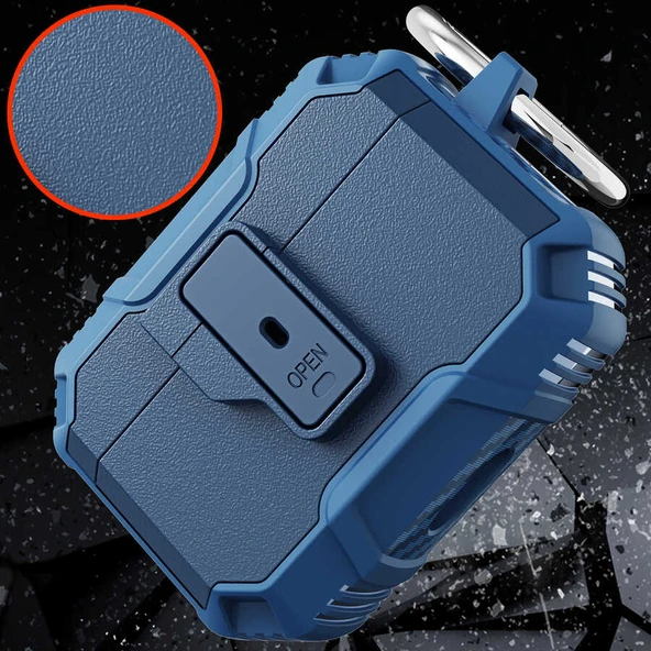 Zore Apple ile uyumlu Airpods ile uyumlu Pro Kılıf Airbag 27 Silikon - 4