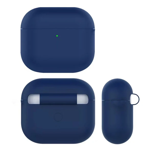 Zore Apple ile uyumlu Airpods ile uyumlu Pro 2 Standart Silikon Kılıf - 3