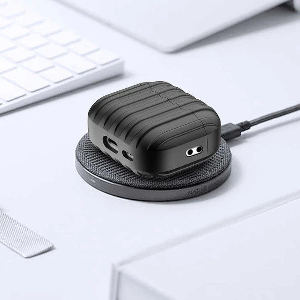 Zore Apple ile uyumlu Airpods ile uyumlu Pro 2 Airbag 30 Kılıf - 5