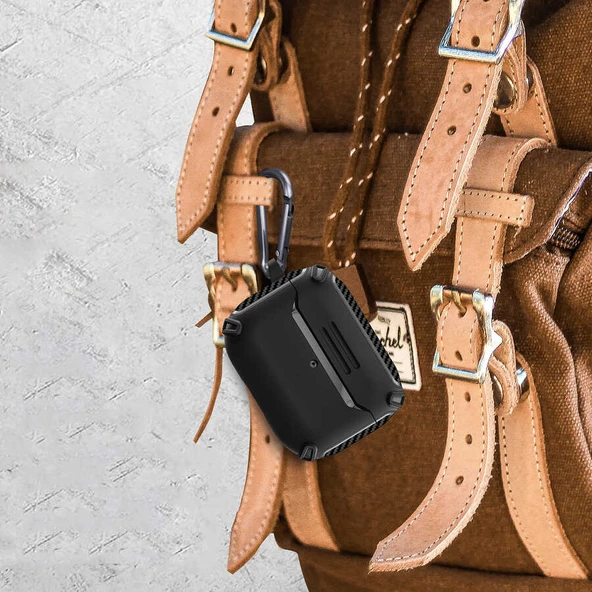 Zore Apple ile uyumlu Airpods ile uyumlu Pro Kılıf Airbag 26 Silikon - 8