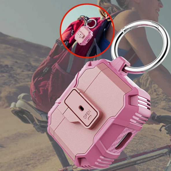 Zore Apple ile uyumlu Airpods ile uyumlu 3. Nesil Kılıf Airbag 27 Silikon - 9