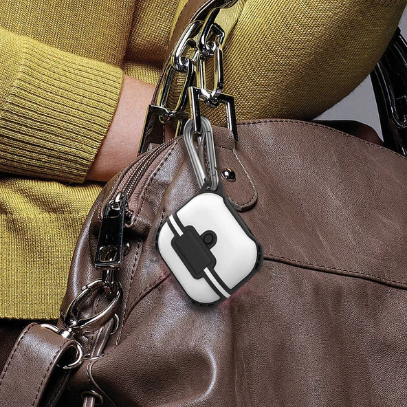 Zore Apple ile uyumlu Airpods ile uyumlu 3. Nesil Airbag 16 Silikon 1-1 Su Geçirmez Kılıf - 7