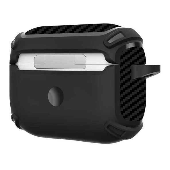 Zore Apple ile uyumlu Airpods ile uyumlu Pro 2 Kılıf Airbag 26 Silikon - 4