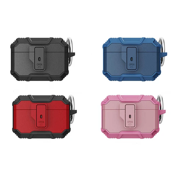 Zore Apple ile uyumlu Airpods ile uyumlu Pro Kılıf Airbag 27 Silikon - 2