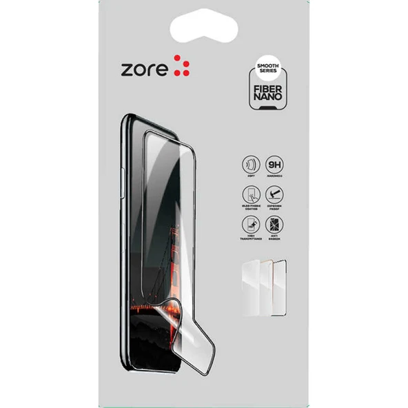Zore Xiaomi ile uyumlu Poco M5S Fiber Nano Ekran Koruyucu - 3