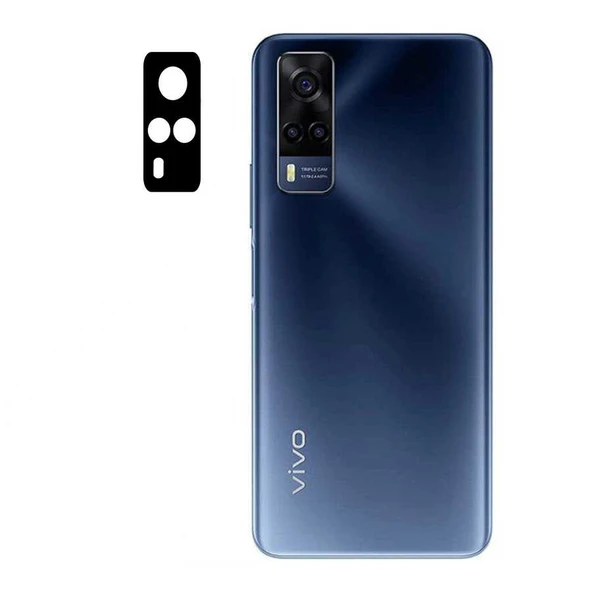 Zore Vivo ile uyumlu Y53S 4G 3D Kamera Camı