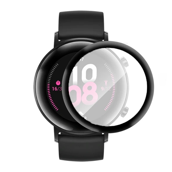 Zore Huawei ile uyumlu GT2 46mm Eko PMMA Pet Saat Ekran Koruyucu - 1