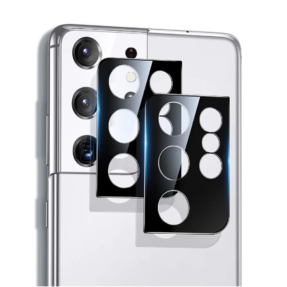 Zore Galaxy ile uyumlu S21 Ultra 3D Kamera Camı - 1