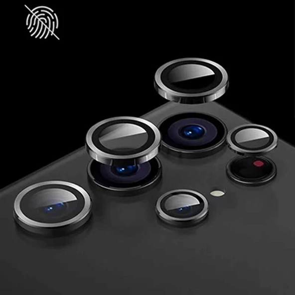 Zore Galaxy ile uyumlu S22 Ultra Kamera Lens Koruyucu - 7