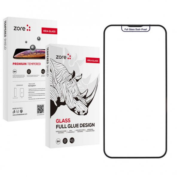 Apple iPhone 13 Pro Max Rika Premium Temperli Cam Ekran Koruyucu - 2