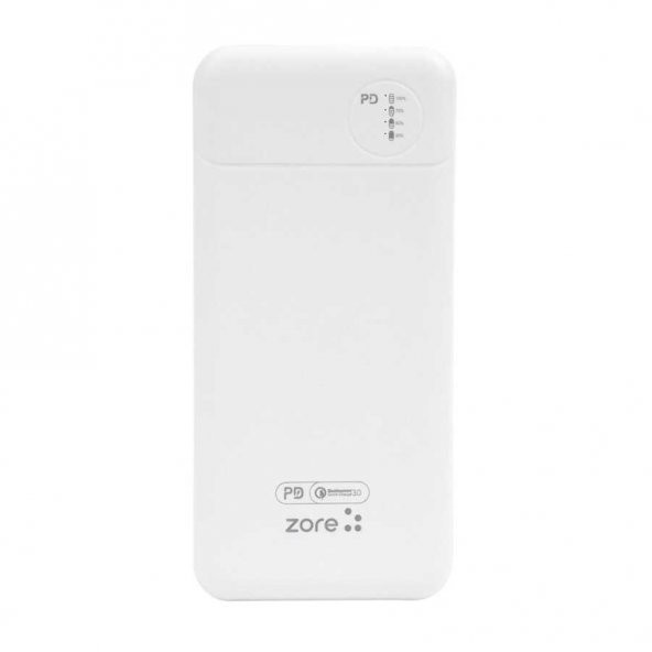 ZR-PW03 PD Led Işıklı Taşınabilir Powerbank 20W 10000 mAh - 2
