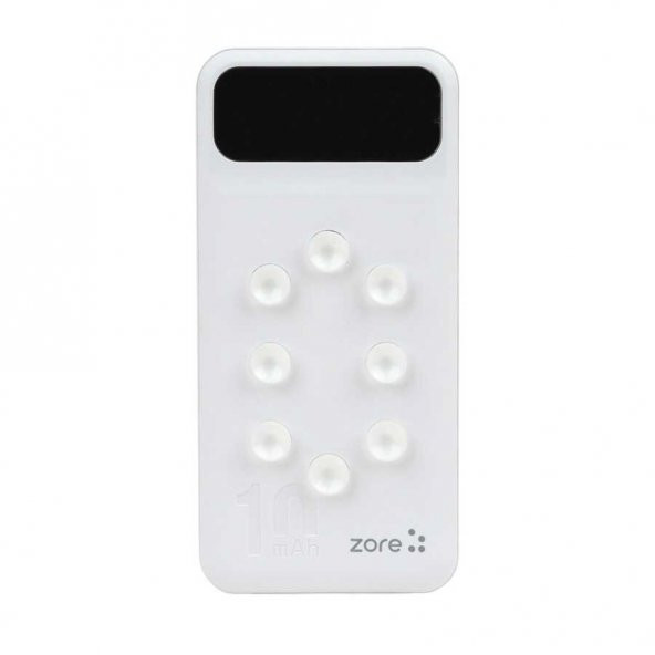 ZR-PW02 Type-C - Micro - Lightning Led Göstergeli Taşınabilir Powerbank 10000 mAh - 2