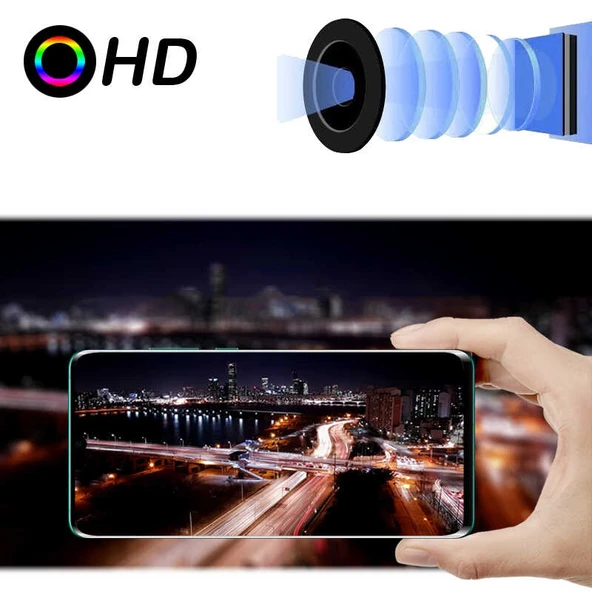 Zore Galaxy ile uyumlu M32 Nano Kamera Koruyucu - 3