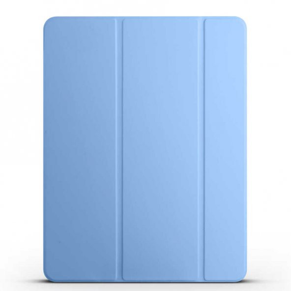 Apple iPad Pro 12.9 2022 M2 Smart Cover Standlı 1-1 Kılıf - 2