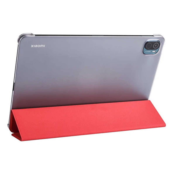 Zore Xiaomi ile uyumlu Mi Pad 5 Smart Cover Standlı 1-1 Kılıf - 5