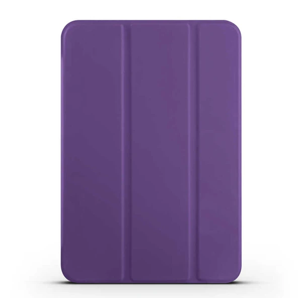 Zore Apple ile uyumlu iPad Mini 2021 (6.Nesil) Smart Cover Standlı 1-1 Kılıf - 9