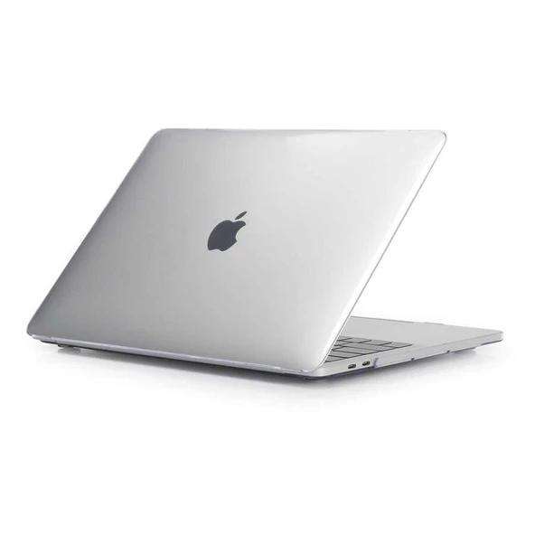 Zore Apple ile uyumlu Macbook 13.3' Pro 2022 M2 MSoft Kristal Kapak - Resim 12