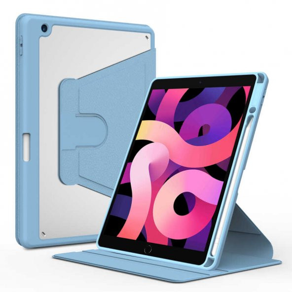 Apple iPad Pro 10.5 (7.Nesil) Kılıf Nayn Dönebilen Standlı Kılıf - 2