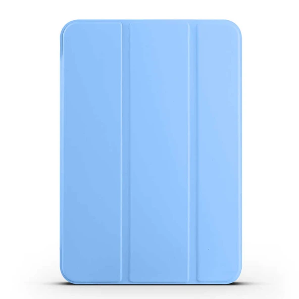 Zore Apple ile uyumlu iPad Mini 2021 (6.Nesil) Smart Cover Standlı 1-1 Kılıf - 8