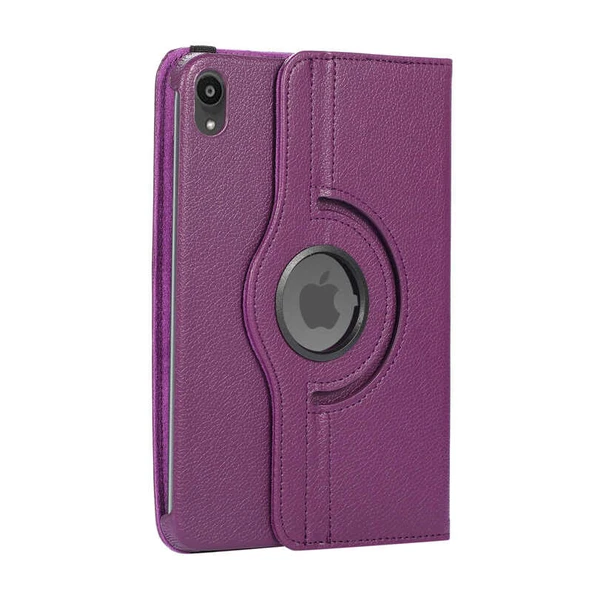 Zore Apple ile uyumlu iPad Mini 2021 (6.Nesil) Dönebilen Standlı Kılıf - 9
