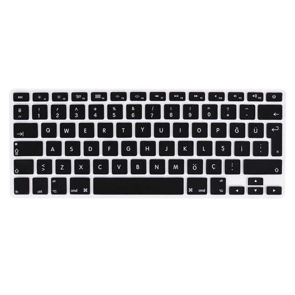 Zore Apple ile uyumlu Macbook 15.4' Pro Retina Klavye Koruyucu Silikon Ped - 3