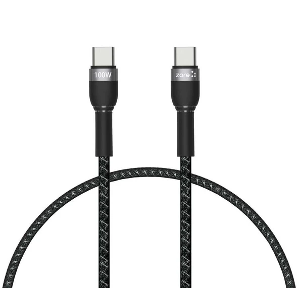 Zore Shira Serisi Type-C to Type-C PD Kablo 30cm - Resim 5