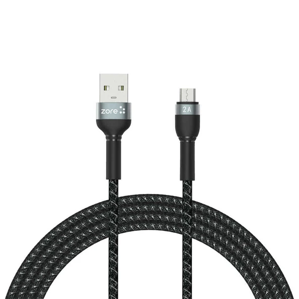 Zore Shira Serisi Micro USB Kablo 2m ürün görseli 1