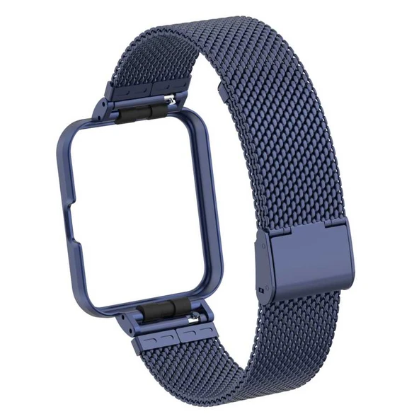 Zore Xiaomi ile uyumlu Redmi Watch 2 Lite KRD-66 Metal Kordon - 4