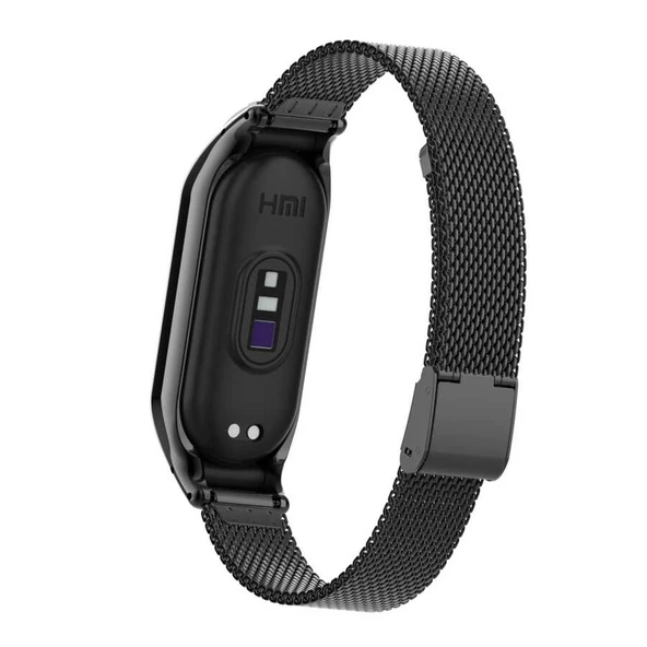 Zore Xiaomi ile uyumlu Mi Band 7 KRD-06 Metal Kordon - 3
