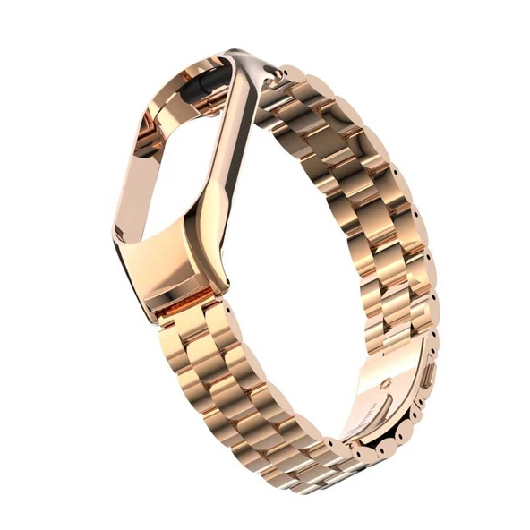Zore Xiaomi ile uyumlu Mi Band 7 KRD-04 Metal Kordon - 2