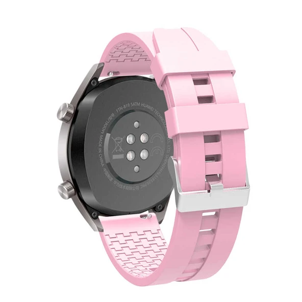 Zore Huawei ile uyumlu Watch GT 3 46mm KRD-23 Silikon Kordon - 10
