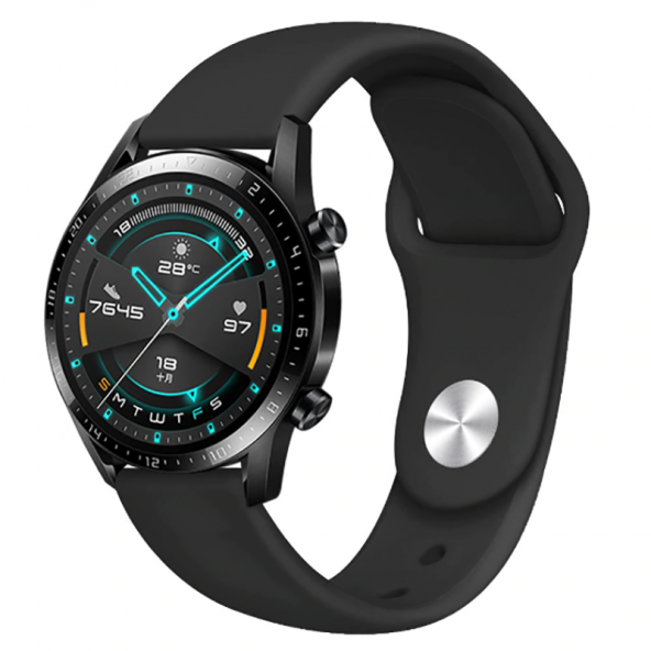 Huawei Watch GT 3 46mm KRD-11 Silikon Kordon - 2
