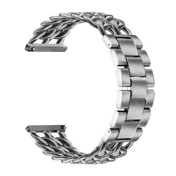 Zore Huawei ile uyumlu Watch GT 3 46mm KRD-17 Metal Kordon - 6