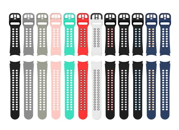 Zore Galaxy ile uyumlu Watch 4 Classic 46mm KRD-02 Silikon Kordon - 7