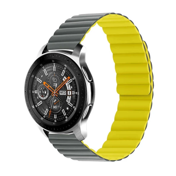Zore Galaxy ile uyumlu Watch Active 2 44mm KRD-52 Kordon - 8