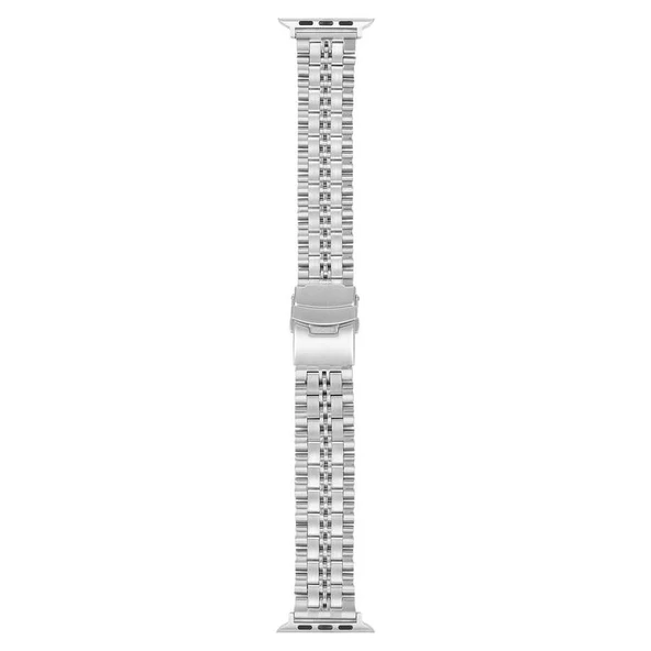 Zore ​​​Apple ile uyumlu Watch 7 41mm KRD-54 Metal Kordon - Resim 12